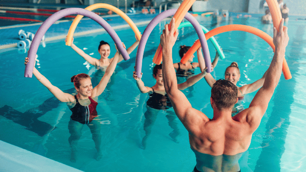Séance d'AquaFitness